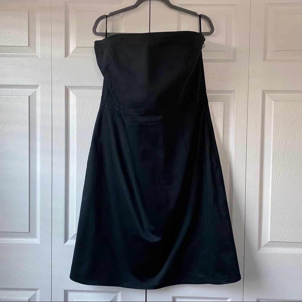 Strapless Black Dress